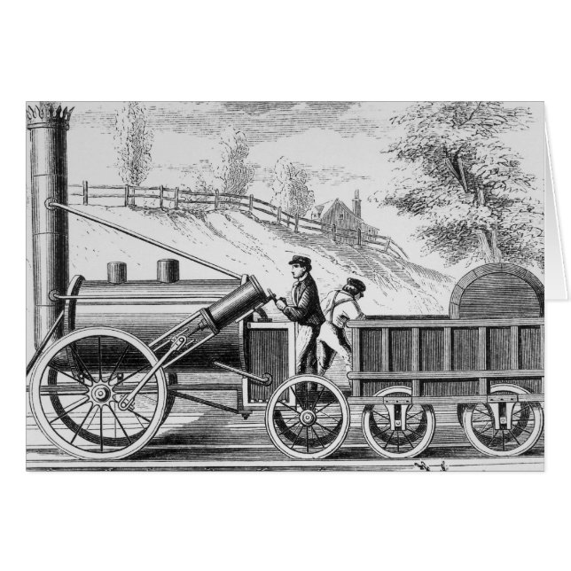 'Rocket'en Hälsningskort (Framsidan Horizontal)