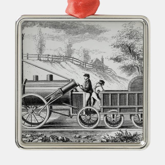 'Rocket'en Julgransprydnad Metall (Framsidan)