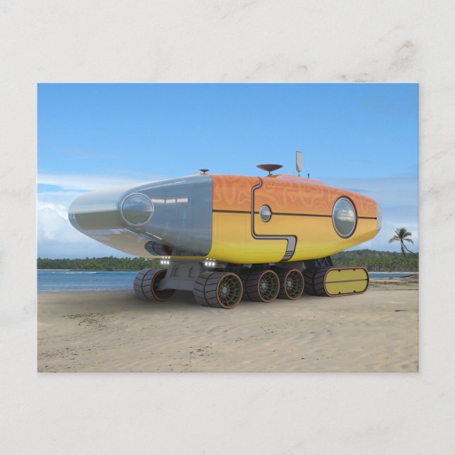 RocketLodge 3D-fack - vykort (Framsida)