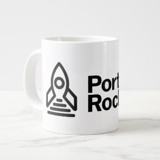 Rocketmugg vit jumbo mugg