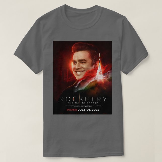 Rocketry the Nambi Effect T Shirt (Design framsida)