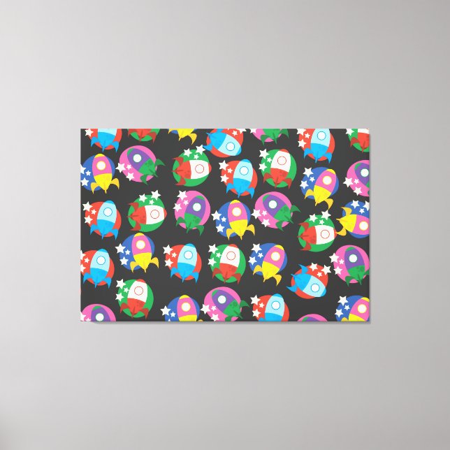 Rockets Canvastryck (Framsida)