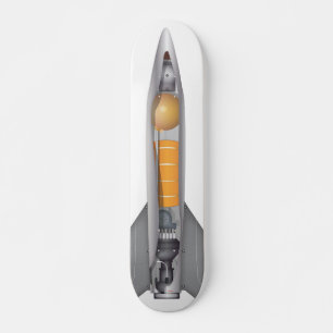 Rockets Skateboard Bräda 19,5 Cm