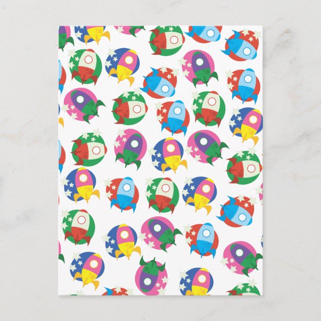 Rockets Vykort (Framsida)