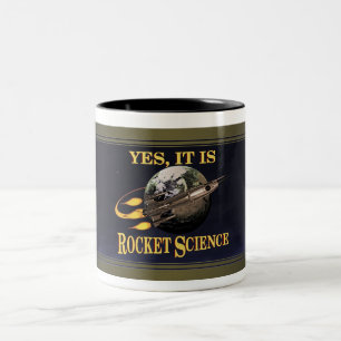 RocketScienceMug Två-Tonad Mugg