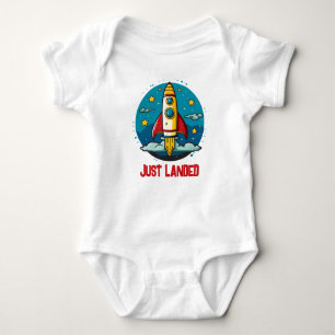 Rocketship just landat t shirt