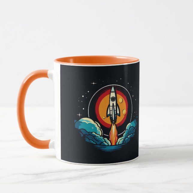 Rocketship Mugg (Vänster)