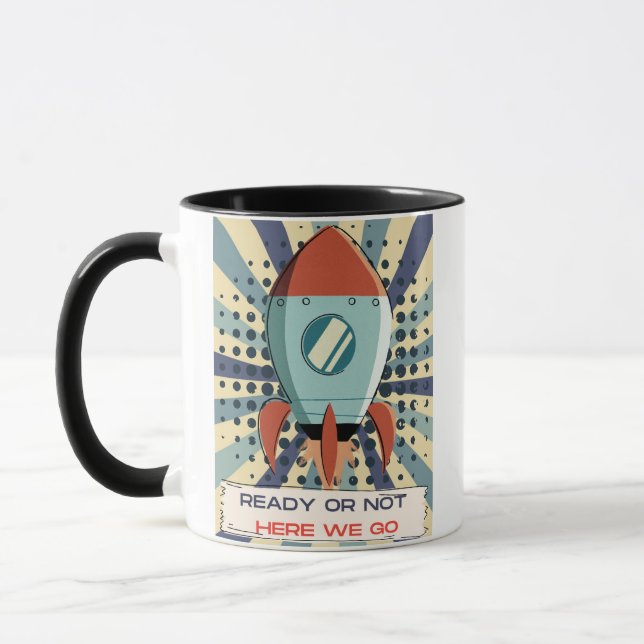 ROCKETSHIP MUGG (Vänster)