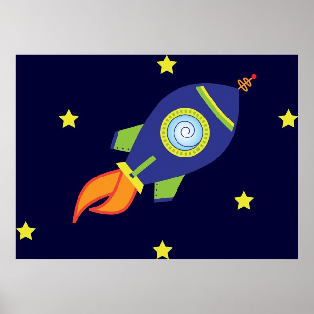 Rocketship Poster (Framsidan)