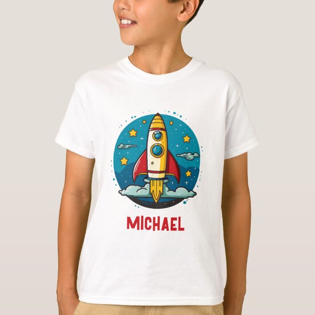 Rocketship T Shirt (Framsida)