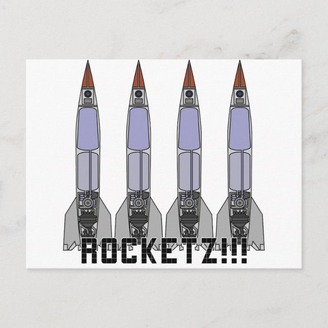 Rocketz3 Vykort (Framsida)