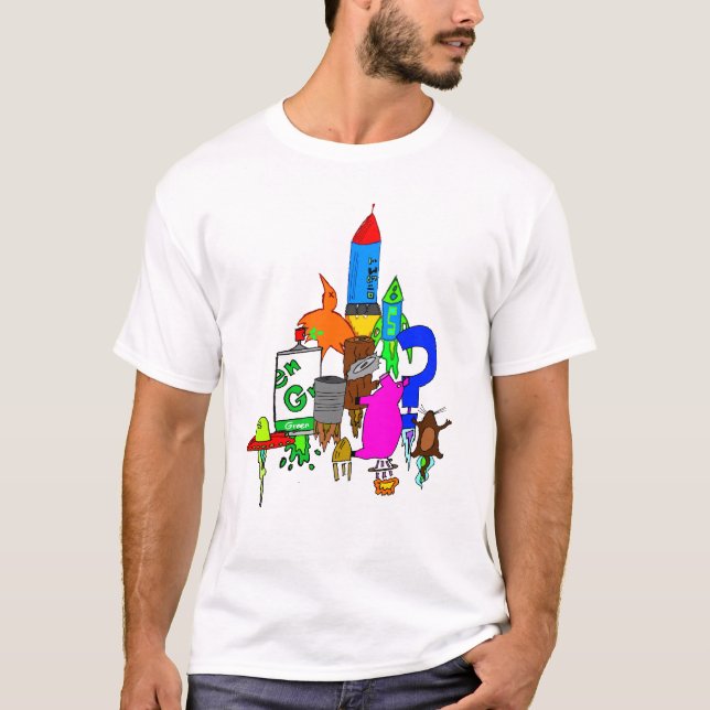 rocketz t shirt (Framsida)