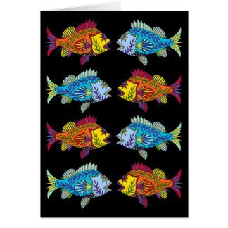 Rockfish Hälsningskort