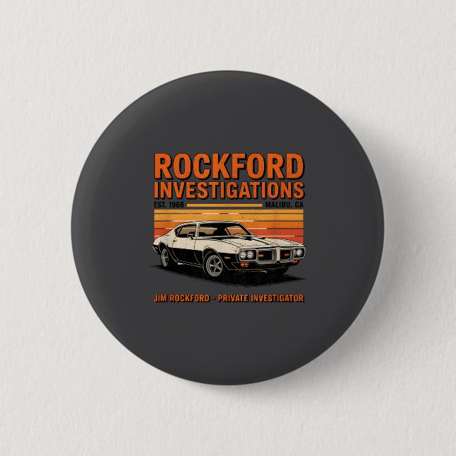 Rockford Detective Agency - Rockford Files  Knapp (Framsida)