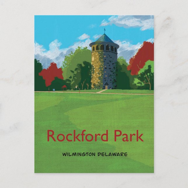 Rockford Park-vykort Vykort (Framsida)