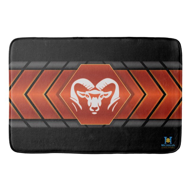 Rockford Rams #2 Bath Mat Badrumsmatta (Framsidan)