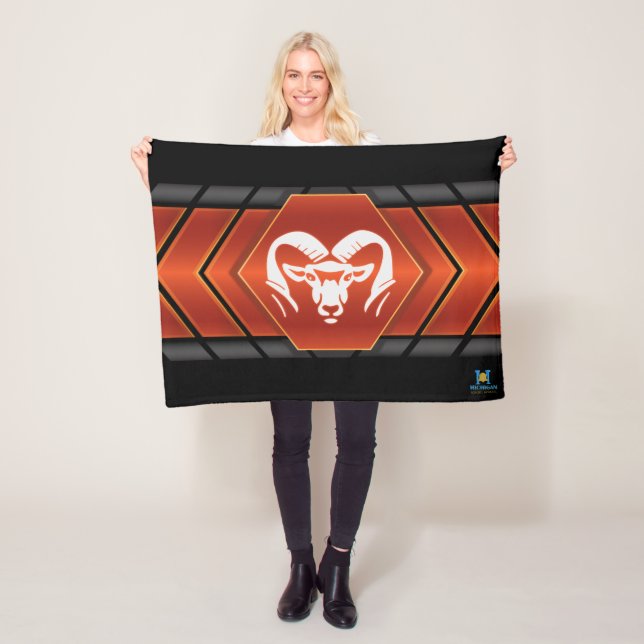 Rockford Rams #2 Fleecefilt (På plats)