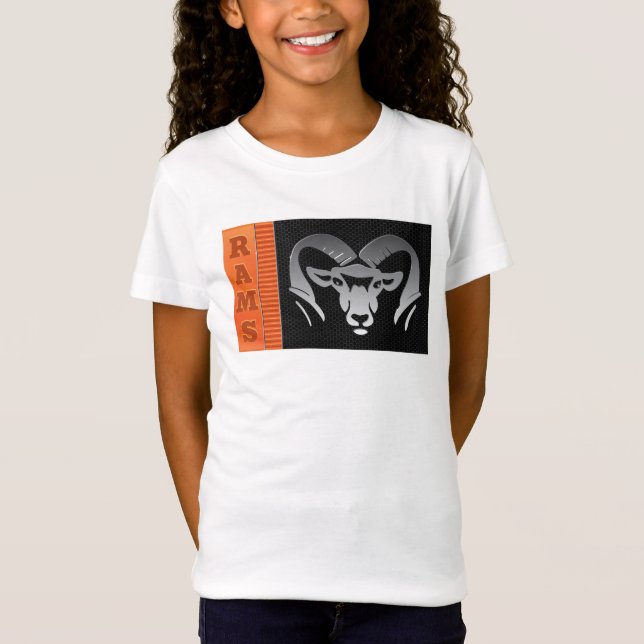 Rockford Rams #7 T Shirt (Framsida)