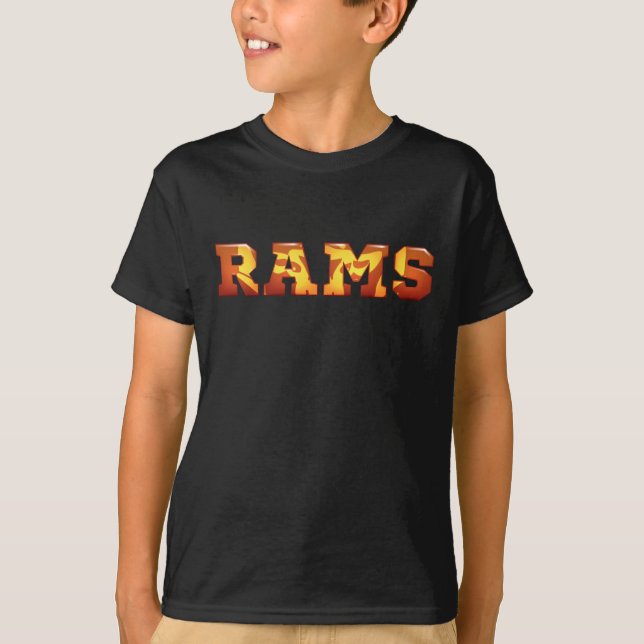 Rockford Rams T Shirt (Framsida)