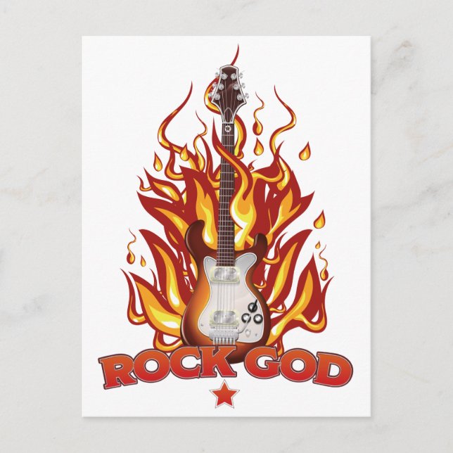 Rockgud Vykort (Framsida)