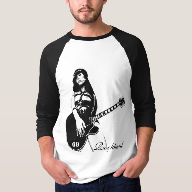 Rockhard 69 tee shirt (Framsida)