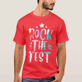 Rockheestesting Day Motivationaleacher vintage T Shirt