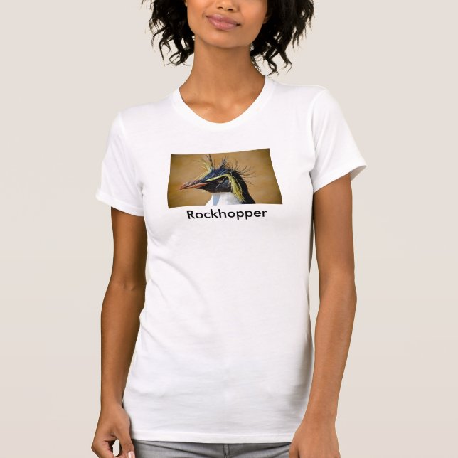 Rockhopper pingvin ......... tee shirt (Framsida)