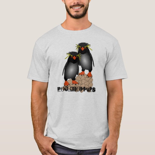 RockHopper pingvinT-tröja Tee (Framsida)