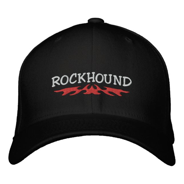 Rockhound Embroized Cap Broderad Keps (Framsida)