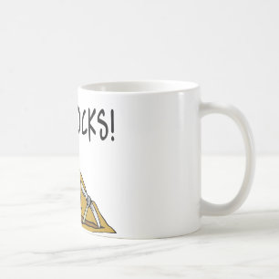 Rockhound gåvaobjekt kaffemugg