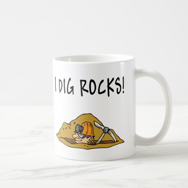 Rockhound gåvaobjekt kaffemugg (Höger)
