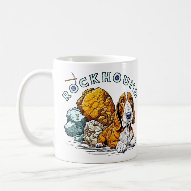 Rockhound Pun Kaffemugg (Vänster)