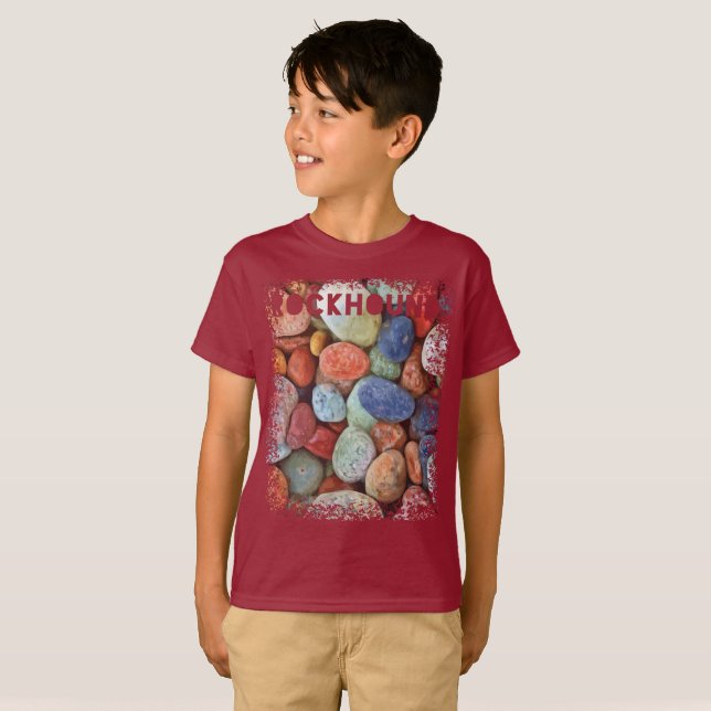 Rockhound stenar tee shirt (Hel framsida)