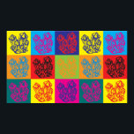 Rockhounding Pop Art Poster<br><div class="desc">Rockhounding Pop Art. Om Rockhounding är din hobby,  ockupation eller besatthet,  visa den med underbara Rockhounding t-shirts,  mugg,  klistermärken med mera. De är också underbara gåvor till andra Rockhounding fläkt!</div>