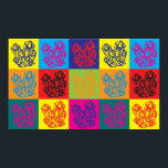 Rockhounding Pop Art Poster<br><div class="desc">Rockhounding Pop Art. Om Rockhounding är din hobby,  ockupation eller besatthet,  visa den med underbara Rockhounding t-shirts,  mugg,  klistermärken med mera. De är också underbara gåvor till andra Rockhounding fläkt!</div>