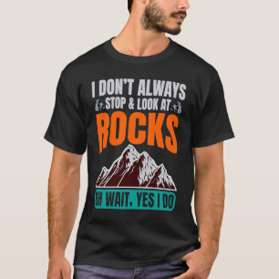 Rockhounding Rockhound Schist Happens Geode Sten H T Shirt