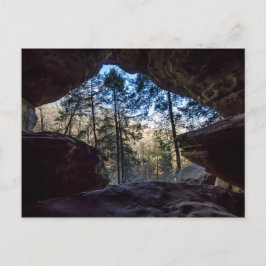 Rockhouse, Hocking Backe State Park, Ohio Vykort