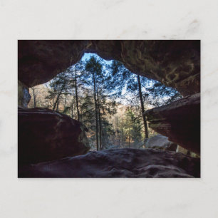 Rockhouse, Hocking Backe State Park, Ohio Vykort