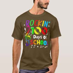 Rockin 100 dagar med skolmusiklärare och St T Shirt