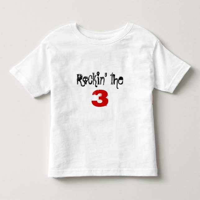Rockin 3na tee shirt (Framsida)