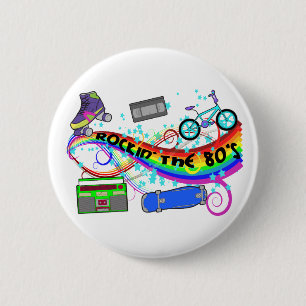 Rockin 80-tal knapp