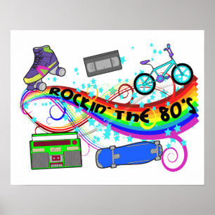 Rockin 80-tal poster