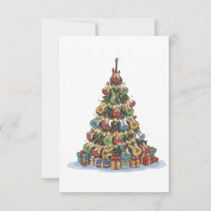 Rockin' Around The Christmas Tree   Rolig Gitarris Tack Kort
