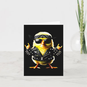 Rockin Chick Biker Påsk Kort
