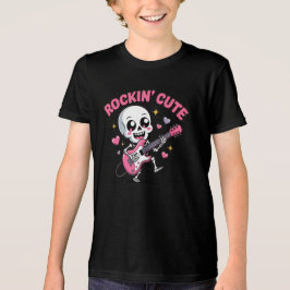 Rockin’ Cute Skeleton Kids T-Shirt