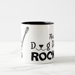 Rockin' Dog Dad Mugg