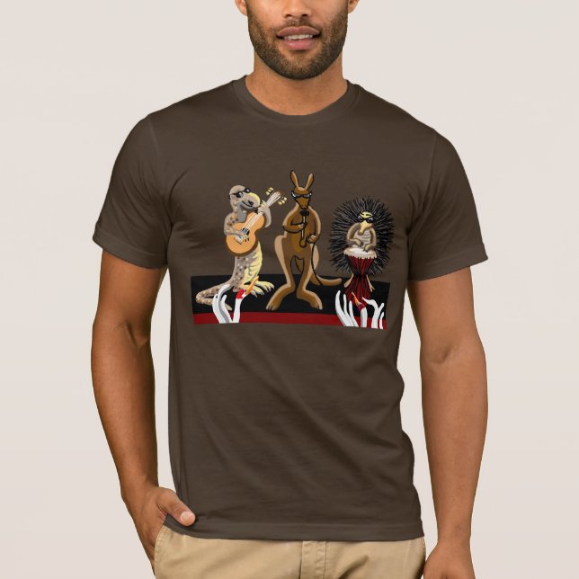 Rockin down under tee (Framsida)
