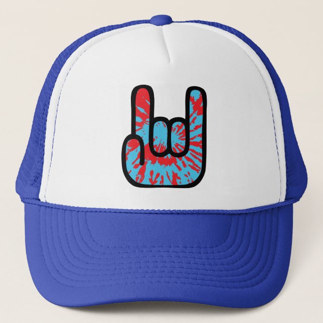Rockin Hippie Truckerkeps (Framsida)
