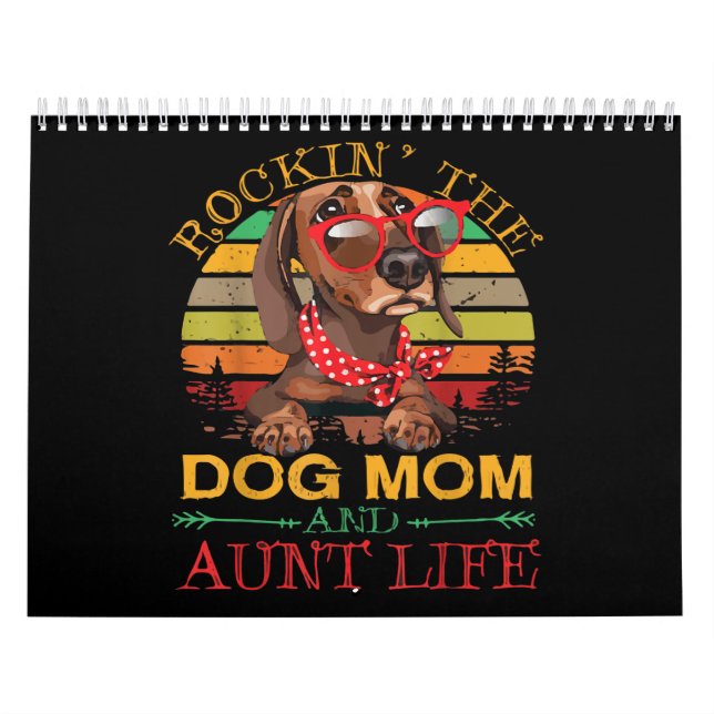 Rockin Hund-gåva av bläckglas från Mamma till Most Kalender (Omslag)