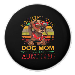 Rockin Hund-gåva av bläckglas från Mamma till Most Knopp
